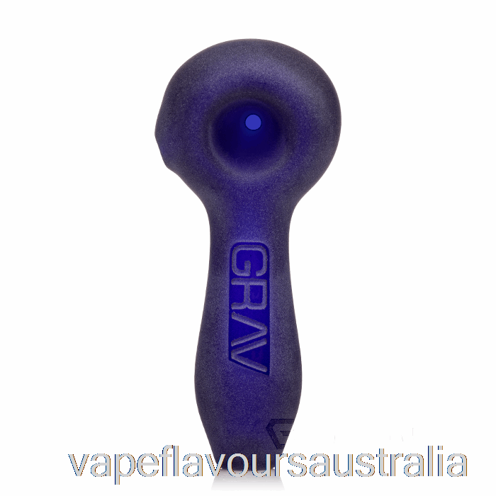 Vape Australia GRAV Sandblasted Spoon Blue